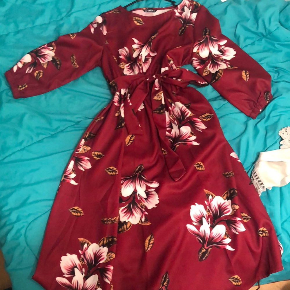 Beautiful dress Floral design